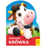 Wykrojnik Ciekawska Krówka, książeczka dla dzieci - miniaturka zdjęcia produktu