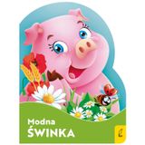 Wykrojnik Modna Świnka, książeczka dla dzieci - miniaturka zdjęcia produktu