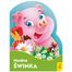 Wykrojnik Modna Świnka, książeczka dla dzieci - miniaturka  zdjęcia produktu