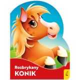 Wykrojnik Rozbrykany Konik, książeczka dla dzieci - miniaturka zdjęcia produktu