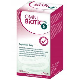 OmniBiotic 6, proszek, 300 g - zdjęcie produktu