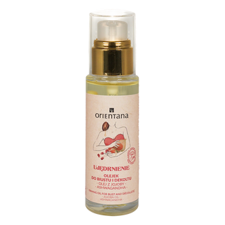 Orientana Ujędrnienie, olejek do biustu i dekoltu, olej z jojoby i ashwagandha, 30 ml USZKODZONE OPAKOWANIE - zdjęcie produktu