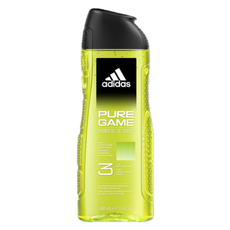 Adidas Men, żel pod prysznic 3w1, Pure Game, 400 ml - zdjęcie produktu