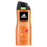 Adidas Men, żel pod prysznic 3w1, Team Force, 400 ml - miniaturka zdjęcia produktu