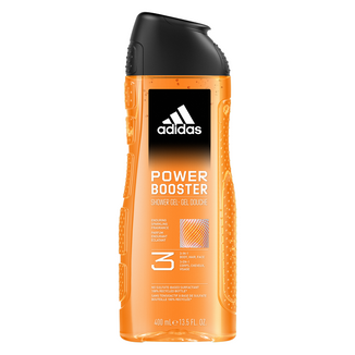 Adidas Men, żel pod prysznic 3w1, Power Booster, 400 ml - zdjęcie produktu