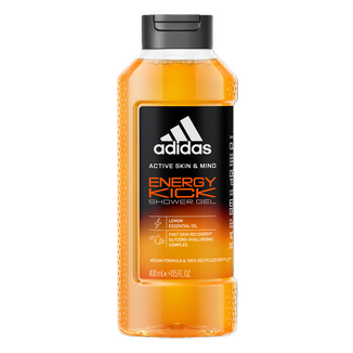 Adidas Men Active Skin&Mind, żel pod prysznic, Energy Kick, 400 ml - zdjęcie produktu
