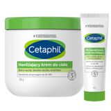 Zestaw Cetaphil, nawilżający krem do ciała, dla całej rodziny, 453 g + lipoaktywny krem nawilżający, skóra sucha, bardzo sucha, wrażliwa, 100 g - miniaturka zdjęcia produktu