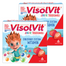 Zestaw Visolvit Junior Strawberry, dla dzieci powyżej 3 lat, 2 x 30 saszetek - miniaturka  zdjęcia produktu