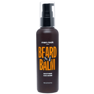 Men Rock Soothing Beard Balm, balsam do brody, oak moss, 100 ml - zdjęcie produktu