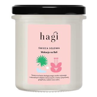 Hagi Wakacje na Bali, świeca sojowa, 165 g - zdjęcie produktu