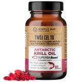 Simple Day Antarctic Krill Oil, 60 kapsułek USZKODZONE OPAKOWANIE Simple Day Antarctic Krill Oil, 60 kapsułek USZKODZONE OPAKOWANIE - miniaturka zdjęcia produktu