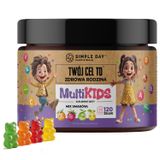 Simple Day MultiKids, żelki dla dzieci od 4 lat, mix smaków, 120 sztuk - miniaturka zdjęcia produktu