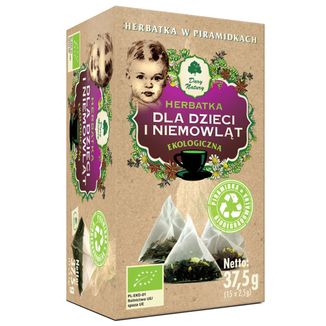 Dary Natury Herbatka dla dzieci i niemowląt, ekologiczna, 2,5 g x 15 saszetek - zdjęcie produktu