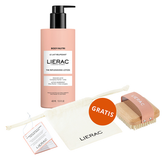 Lierac Body Nutri, balsam regenerujący, 400 ml + szczotka do ciała gratis - zdjęcie produktu