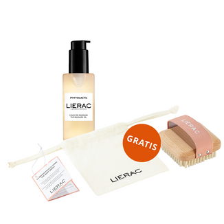 Lierac Phytolastil, olejek do masażu zapobiegający rozstępom, 100 ml + szczotka do ciała gratis - zdjęcie produktu