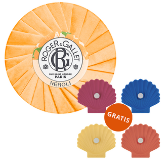 Roger & Gallet Neroli mydło w kostce, 100 g + mydelniczka gratis - zdjęcie produktu