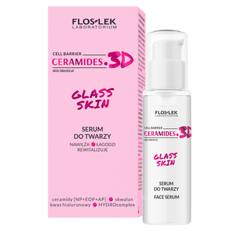 Floslek Laboratorium Ceramides. 3D Glass Skin, serum do twarzy, 30 ml - zdjęcie produktu
