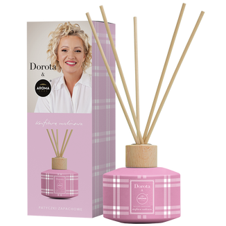Dorota&Aroma Home, patyczki zapachowe, konfitura malinowa, 100 ml - zdjęcie produktu