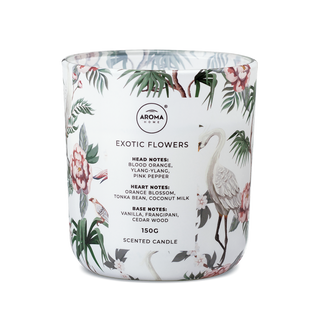 Aroma Home Wild, świeca zapachowa, exotic flowers, 150 g - zdjęcie produktu