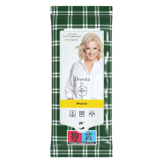 Dorota&Aroma Home, chusteczki funkcyjne, meble, 28 sztuk KRÓTKA DATA - zdjęcie produktu