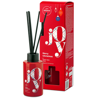 Aroma Merry Christmas Joy, patyczki zapachowe, apple&cinnamon, 100 ml - zdjęcie produktu