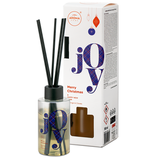 Aroma Merry Christmas Joy, patyczki zapachowe, orange&cloves, 100 ml - zdjęcie produktu