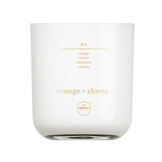 Aroma Home Xmass, świeca zapachowa, oran&clover, 150 g - zdjęcie produktu