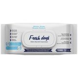 Fresh Days, mokre ręczniki czyszczące XXL, 100 sztuk - miniaturka zdjęcia produktu