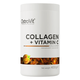 OstroVit Kolagen + Witamina C, smak coli z rumem, 400 g - miniaturka zdjęcia produktu
