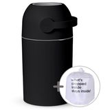 Magic Majestic, kosz na zużyte pieluchy, czarny, 40 l + worki, 15 sztuk - miniaturka zdjęcia produktu