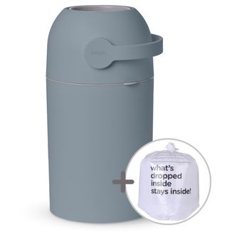 Magic Majestic, kosz na zużyte pieluchy, niebieski, 40 l + worki, 15 sztuk USZKODZONE OPAKOWANIE - zdjęcie produktu