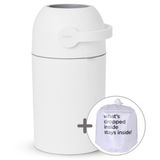 Magic Majestic, kosz na zużyte pieluchy, biały, 40 l + worki, 15 sztuk - miniaturka zdjęcia produktu