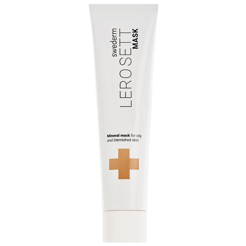 Nieznana Swederm Lerosett, Maske reinigend, Haut fettig, Mischhaut und zu Akne neigend, 70 ml — Inhaltsstoffe und Bewertung