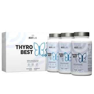 BestLab ThyroBest, I faza, 60 kapsułek + II faza, 30 kapsułek + III faza, 60 kapsułek - zdjęcie produktu