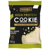Frank&Oli High Protein, miękkie ciasteczko proteinowe, pistacja i biała czekolada, 50 g - miniaturka zdjęcia produktu