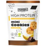 Frank&Oli High Protein, mini ciasteczka, czekolada i banan, 90 g - miniaturka zdjęcia produktu