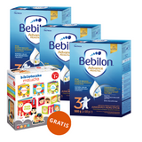 Zestaw Bebilon Advance Pronutra 3 Junior, odżywcza formuła na bazie mleka, po 1 roku, 3 x 1000 g + CzuCzu Biblioteczka malucha, 4 książeczki dla dzieci, od 12 miesięcy gratis Zestaw Bebilon Advance Pronutra 3 Junior, odżywcza formuła na bazie mleka, po 1 roku, 3 x 1000 g + CzuCzu Biblioteczka malucha, 4 książeczki dla dzieci, od 12 miesięcy gratis - miniaturka zdjęcia produktu