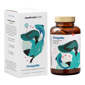 Health Labs OmegaMe, 120 kapsułek USZKODZONE OPAKOWANIE - zdjęcie produktu