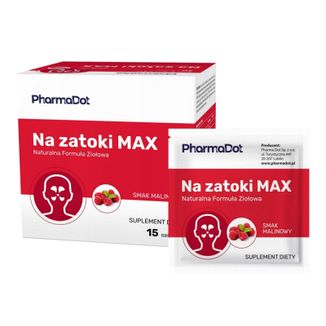 PharmaDot, Na Zatoki Max, 2,5 g x 15 saszetek - zdjęcie produktu