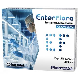 EnterFlora 250 mg, 20 kapsułek - zdjęcie produktu