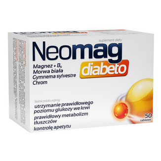 NeoMag Diabeto, 50 tabletek - zdjęcie produktu