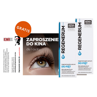 Zestaw Regenerum, serum regenerujące do pięt, 2 x 30 g + bilet do kina gratis - zdjęcie produktu