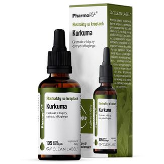 Pharmovit Ekstrakty w kroplach Kurkuma, 30 ml - zdjęcie produktu