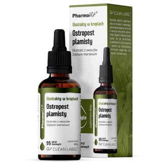 Pharmovit Ekstrakty w kroplach Ostropest plamisty, 30 ml - zdjęcie produktu
