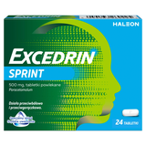 Excedrin Sprint 500 mg, 24 tabletki - miniaturka zdjęcia produktu