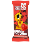BeRAW! Kids, batonik choco, truskawka, czekolada, 25 g - miniaturka zdjęcia produktu