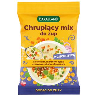 Bakalland Chrupiący Mix do zup z ciecierzycą, 75 g - zdjęcie produktu