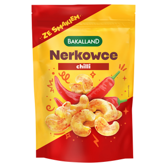 Bakalland Orzechy nerkowca, prażone, chilli, 70 g - zdjęcie produktu