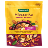 Bakalland Mieszanka Orzechy & Owoce, kusząca słodycz, 150 g KRÓTKA DATA - miniaturka zdjęcia produktu