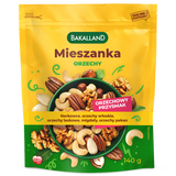 Bakalland Mieszanka Orzechy, orzechowy przysmak, 140 g Bakalland Mieszanka Orzechy, orzechowy przysmak, 140 g - miniaturka zdjęcia produktu